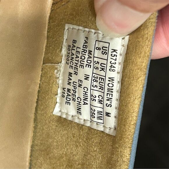 Rockport Women's Blue Leather Loafers Size 8.0  Slip On Round Toe - Picture 7 of 7